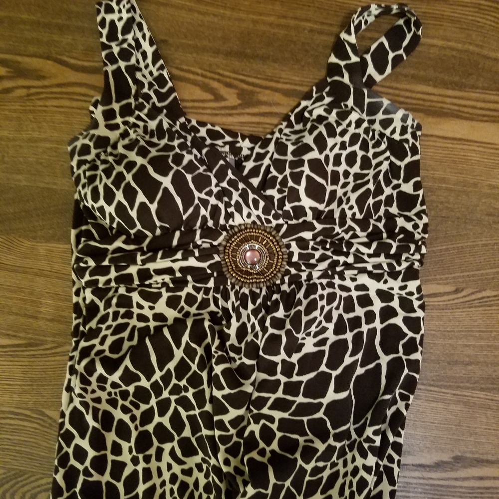 Beautiful maxi dress with beading